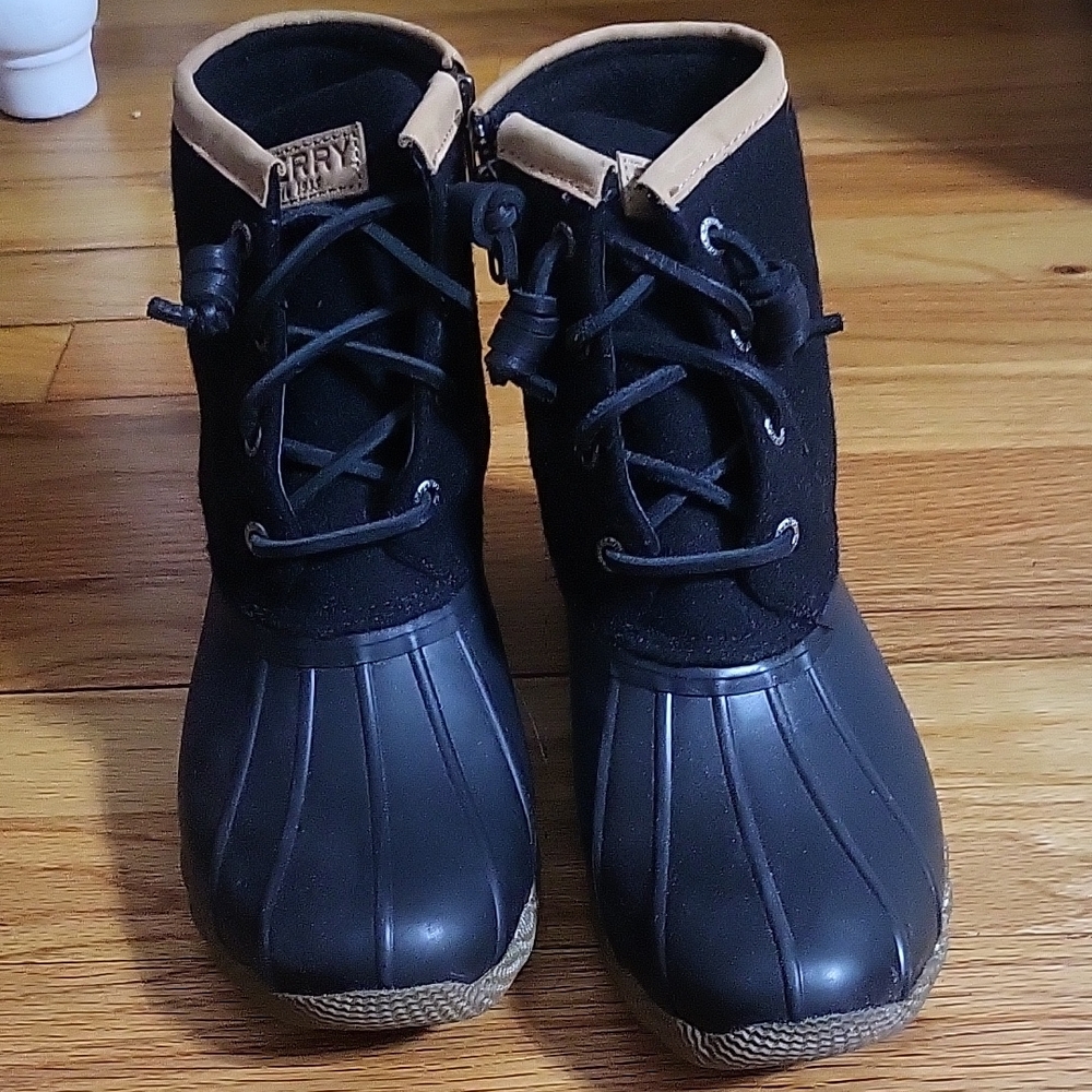 Sperry Black Duck Boots